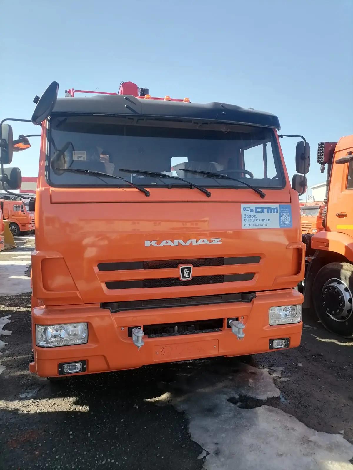 КАМАЗ 6×4 — общий вид спереди
